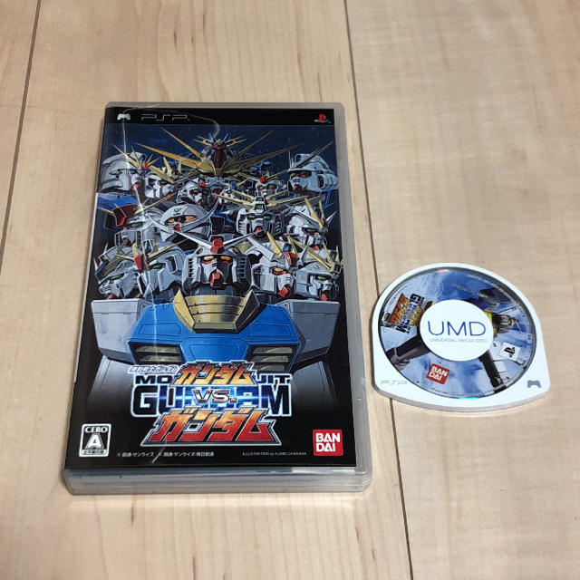 PlayStation Portable(プレイステーションポータブル)の機動戦士ガンダム  ガンダム VS.ガンダム エンタメ/ホビーのゲームソフト/ゲーム機本体(携帯用ゲームソフト)の商品写真