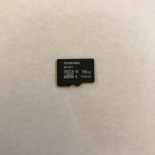 トウシバ(東芝)のmicroSD. 16GB.  東芝(PCパーツ)