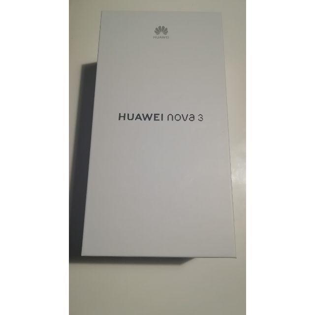 HUAWEI ファーウェイ NOVA3 本体 レッド 新品未開封 simフリー