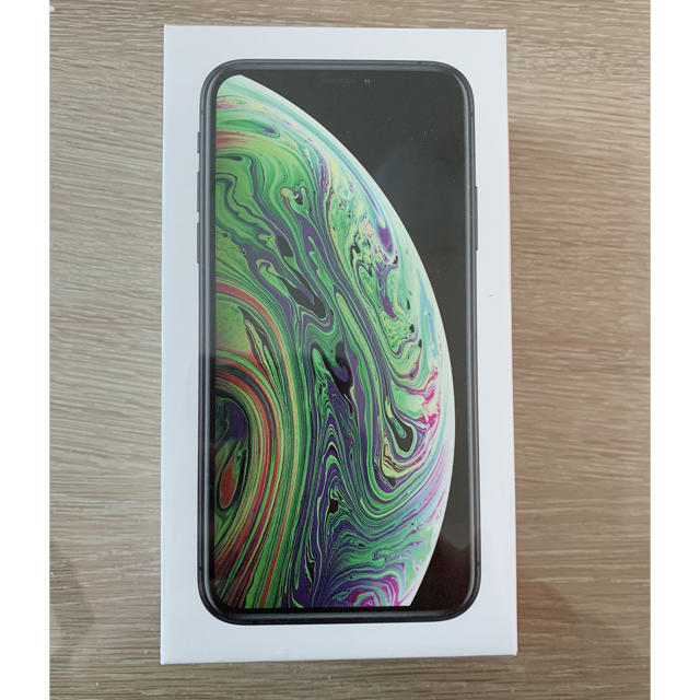 iPhone XS 64GB space gray 新品未開封