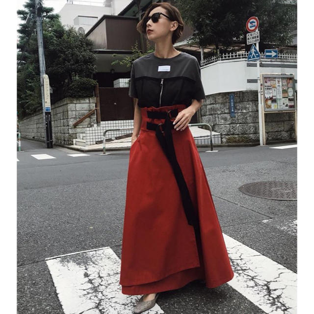 2022新生活 DOUBLE TAPE BELT SKIRT - 通販 - pennsburgfire65.com