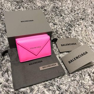 バレンシアガ(Balenciaga)の新品！BALENCIAGA Papier 財布 三つ折り 2019SS(財布)