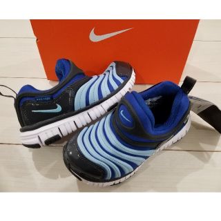 ナイキ(NIKE)の新品 18cm ナイキNIKE ダイナモフリー 428インディゴフォース ブルー(スニーカー)