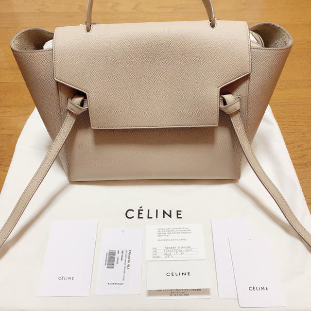 【限定価格】CELINE セリーヌ ベルトバッグ ミニ | フリマアプリ ラクマ