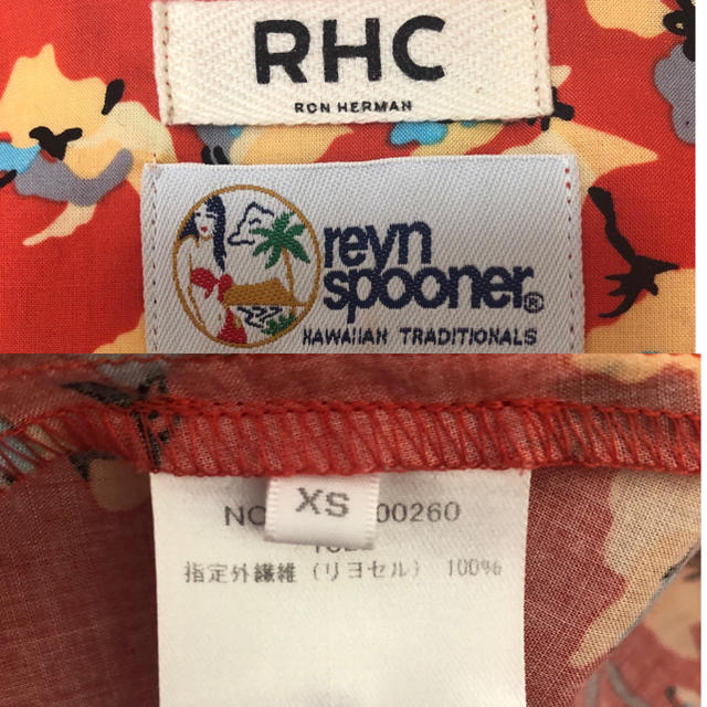 RHC ロンハーマン reyn spooner 別注ワンピース