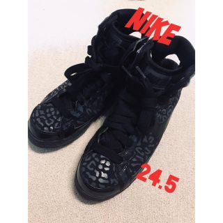 ナイキ(NIKE)のNIKE ナイキ  ダンス フィットネス  air mid 24.5(スニーカー)