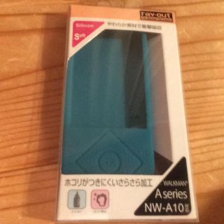 ウォークマン(WALKMAN)の新品未開封！ウォークマンA10/20 緑 シリコンケースRT-SA10C1/AG(ポータブルプレーヤー)