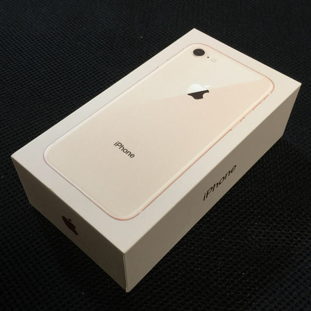 新品 SIMフリー iPhone8 64GB GOLD apple care可