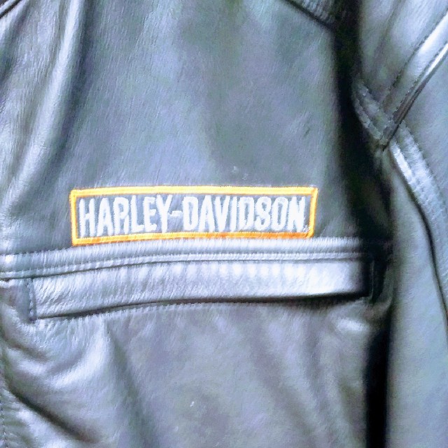 Harley Davidson(ハーレーダビッドソン)の本革ジャケット(Harley Davinson)美品 メンズのジャケット/アウター(ライダースジャケット)の商品写真