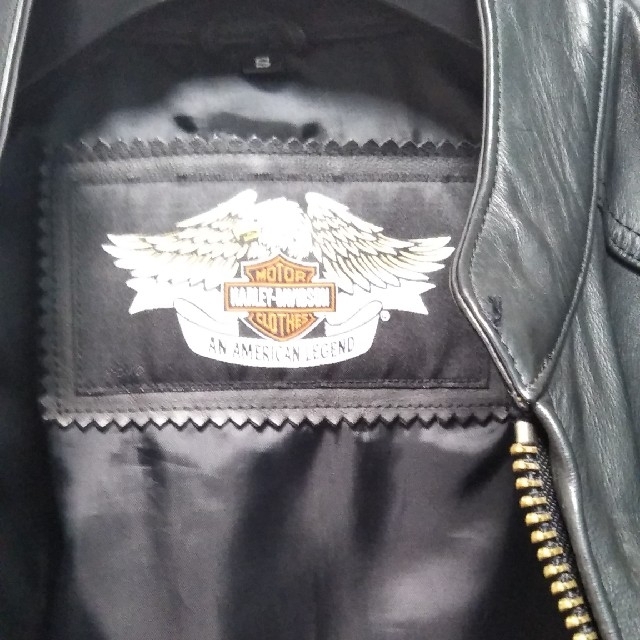 Harley Davidson(ハーレーダビッドソン)の本革ジャケット(Harley Davinson)美品 メンズのジャケット/アウター(ライダースジャケット)の商品写真