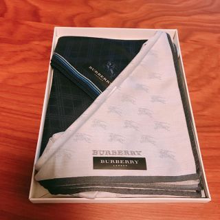 バーバリー(BURBERRY)のバーバリー ハンカチ/新品未使用/メンズ/ギフト(ハンカチ/ポケットチーフ)