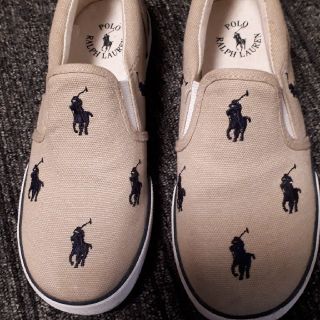 ポロラルフローレン(POLO RALPH LAUREN)のラルフローレン　子ども用スリッポン　19.5センチ　靴(スリッポン)