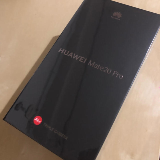 新品未開封 Mate20pro トワイライト