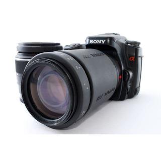 スマホ/家電/カメラ実用品 SONY α100 Wズームレンズセット