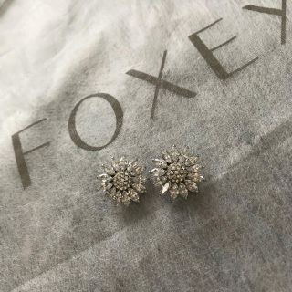 フォクシー(FOXEY)の美品♡フォクシー フラワー イヤリング(イヤリング)