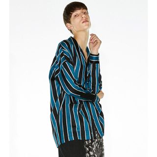 シャリーフ(SHAREEF)のSHAREEF STRIPE PAJAMA SHIRTS(シャツ)