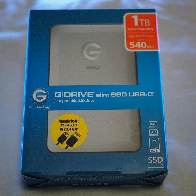 G-Technology 1TB G-DRIVE slim SSD 新品未開封