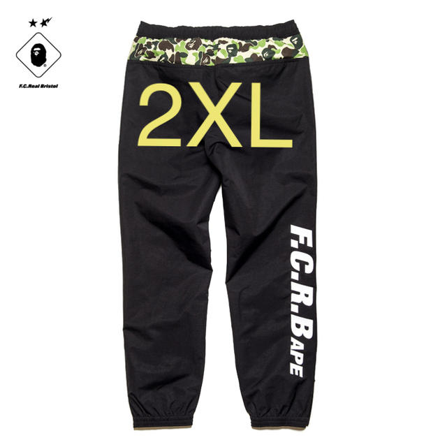 A BATHING APE(アベイシングエイプ)の希少 2XL FCRB practice pants メンズのパンツ(チノパン)の商品写真