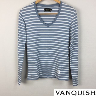 ヴァンキッシュ(VANQUISH)の新品同様品 ヴァンキッシュ 長袖カットソー 厚手 サイズS(Tシャツ/カットソー(七分/長袖))