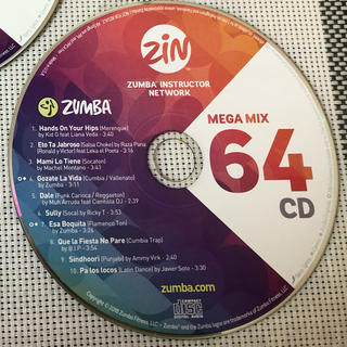 ズンバ(Zumba)のZUMBA CD / MEGA MIX VOLUME 64(スポーツ/フィットネス)