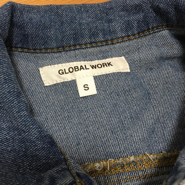 GLOBAL WORK(グローバルワーク)のグローバルワーク デニムジャケット キッズ/ベビー/マタニティのキッズ服女の子用(90cm~)(ジャケット/上着)の商品写真