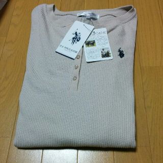 ポロラルフローレン(POLO RALPH LAUREN)の新品正規品 U.S. POLO ASSN. ワッフルワンピース レディース(ロングワンピース/マキシワンピース)