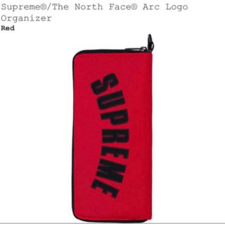 シュプリーム(Supreme)のSupreme®/The North Face® Arc Logo RED(長財布)