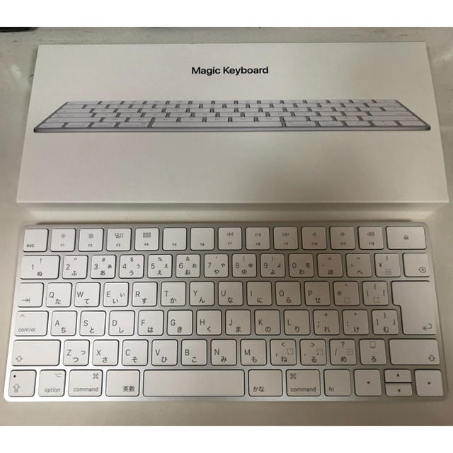 Apple(アップル)のApple Magic keyboard (JIS配列) iPadに最適 スマホ/家電/カメラのPC/タブレット(PC周辺機器)の商品写真