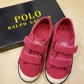 ポロラルフローレン(POLO RALPH LAUREN)のお値下げします。POLOシューズ　キッズ　ラルフローレン(スニーカー)