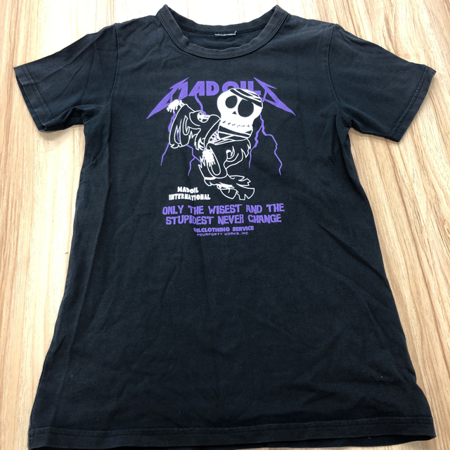 OIL(オイル)の黒Tシャツ オイルクロージング140㌢ キッズ/ベビー/マタニティのキッズ服男の子用(90cm~)(Tシャツ/カットソー)の商品写真