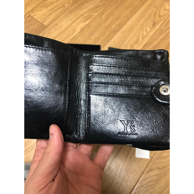 Yohji Yamamoto(ヨウジヤマモト)のY's ヨウジヤマモト  財布 黒 メンズのファッション小物(折り財布)の商品写真