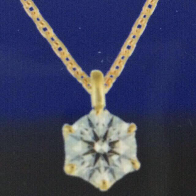 えます 3EX by まめちょん's shop|ラクマ 18K ダイヤモンドネックレス
