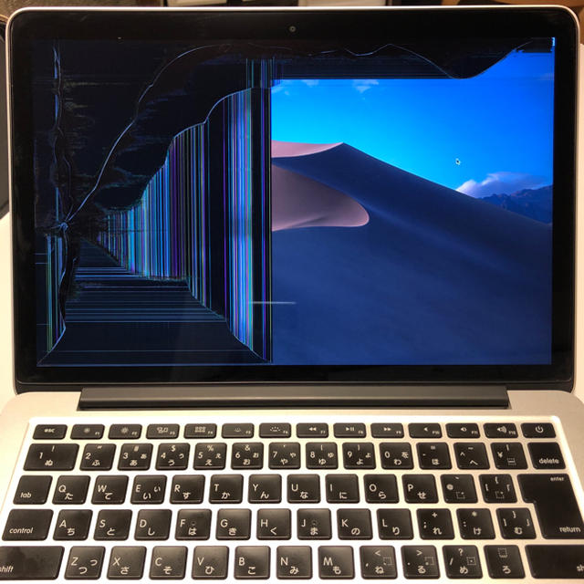 Macbook Pro Retina 13インチ 8GB late2013 難有 - ノートPC