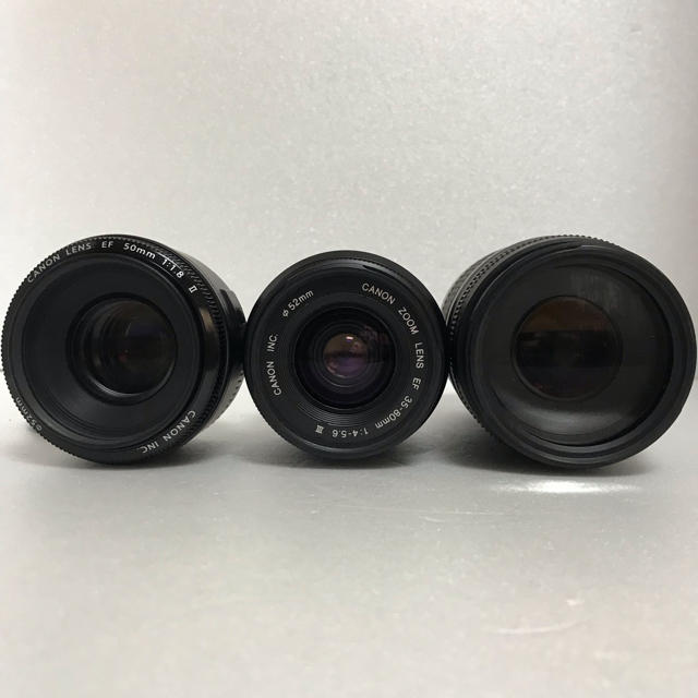 Canon - canon eos 5d mark II 標準&望遠&単焦点トリプルレンズセットの通販 by ネコ's shop｜キヤノンならラクマ 超激得即納