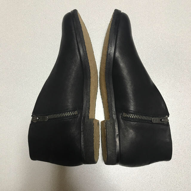 SAYA(サヤ)のSAYA  ショートブーツ  23.5   黒 レディースの靴/シューズ(ブーティ)の商品写真