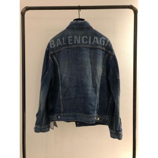 バレンシアガ(Balenciaga)の新品未使用 BALENCIAGA ロゴ デニムジャケット Gジャン(Gジャン/デニムジャケット)