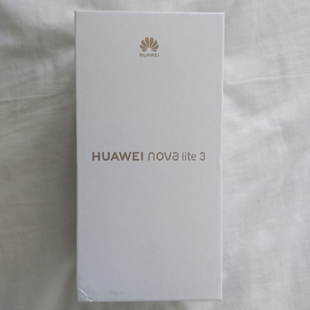 新品未開封 HUAWEI nova lite 3 赤 32 GB SIMフリー