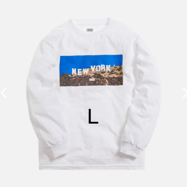 Lサイズ KITH NEW YORK HOLLYWOOD L/S TEE メンズのトップス(Tシャツ/カットソー(七分/長袖))の商品写真