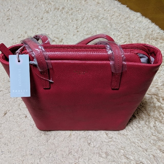 RADLEY 牛革トートバッグ(おまけ付)の通販 by aty's shop｜ラクマ