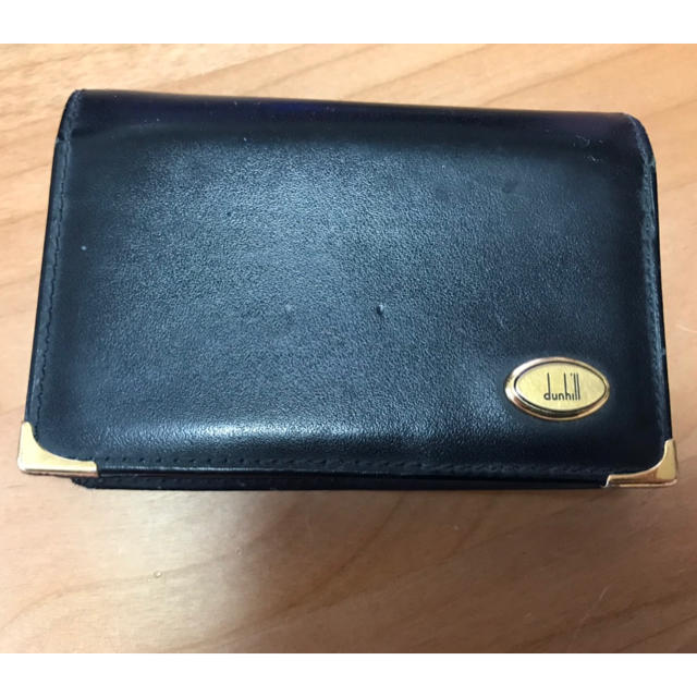 Dunhill(ダンヒル)の【中古】希少品 正規店購入 ダンヒルDUNHILL 名刺入れ カードケース メンズのファッション小物(名刺入れ/定期入れ)の商品写真