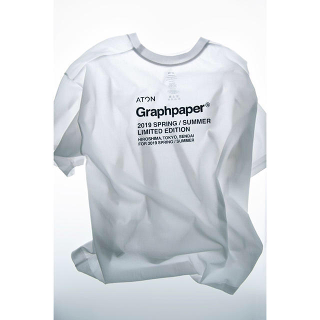 ATON×Graphpaper PRINT OVERSIZED T-SHIRT メンズのトップス(Tシャツ/カットソー(半袖/袖なし))の商品写真