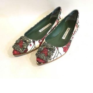 マノロブラニク(MANOLO BLAHNIK)のマノロブラニク  ハンギシ 35(ハイヒール/パンプス)