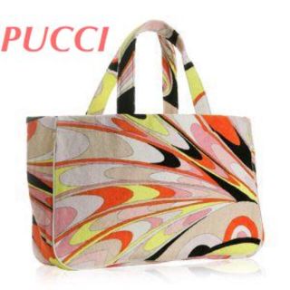 エミリオプッチ(EMILIO PUCCI)のエミリオプッチ☆パイル地トートバッグ(トートバッグ)