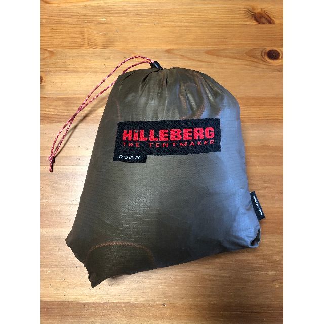 HILLEBERG(ヒルバーグ)のHILLEBERG ヒルバーグ Tarp タープ 20UL サンド スポーツ/アウトドアのアウトドア(テント/タープ)の商品写真