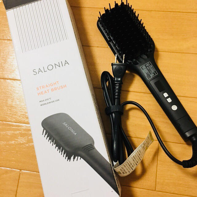 SALONIA ストレートヒートブラシ