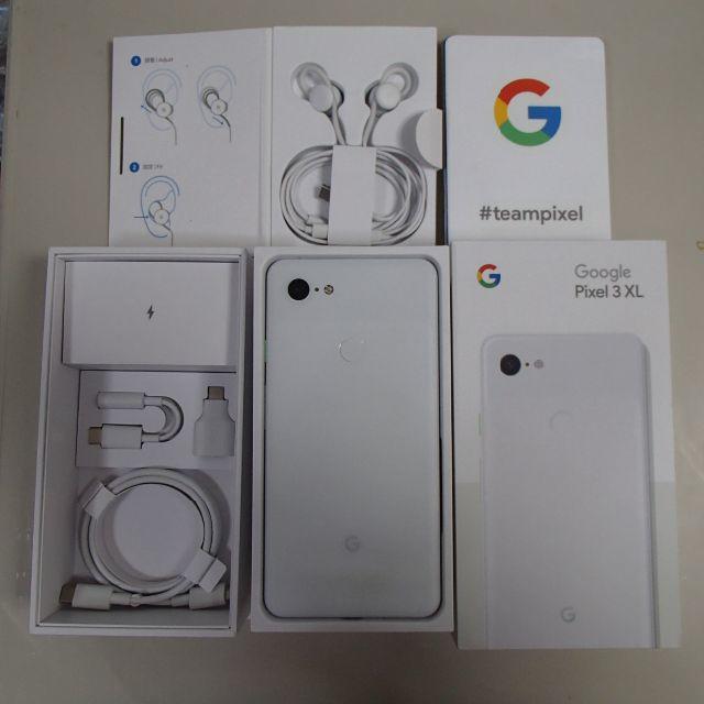 Google Pixel 3 XL 128GB Clearly White 美品