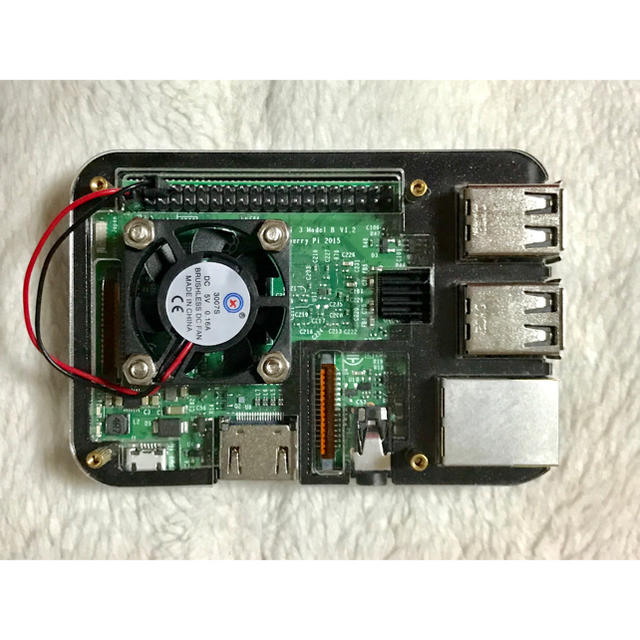 Raspberry Pi3 Model B + ケース + SDHCカード16G スマホ/家電/カメラのPC/タブレット(その他)の商品写真