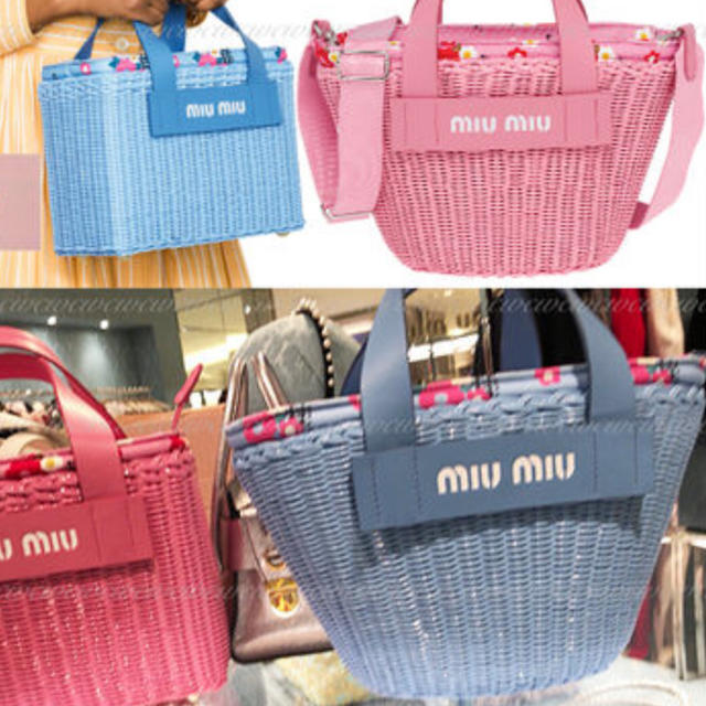 miumiu カゴバック