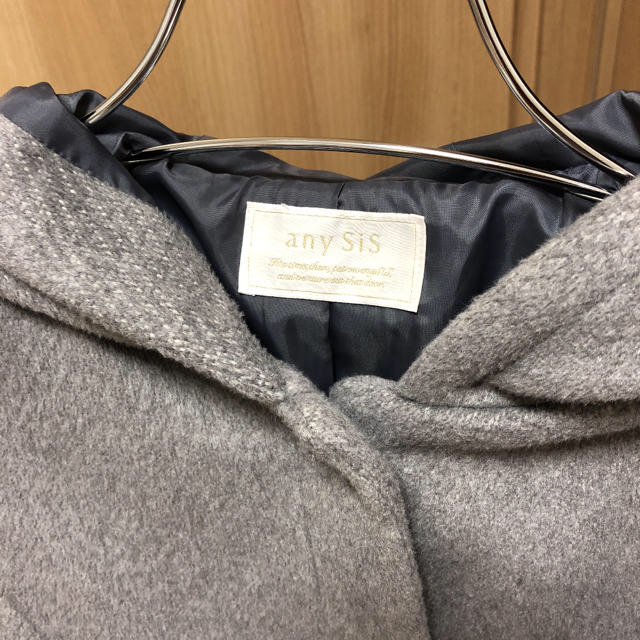 anySiS(エニィスィス)のみかんが好きです様専用♪anysis★エニシス★コート★グレー系  レディースL レディースのジャケット/アウター(ロングコート)の商品写真