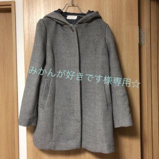 エニィスィス(anySiS)のみかんが好きです様専用♪anysis★エニシス★コート★グレー系  レディースL(ロングコート)